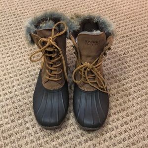 Sperry duck boots!